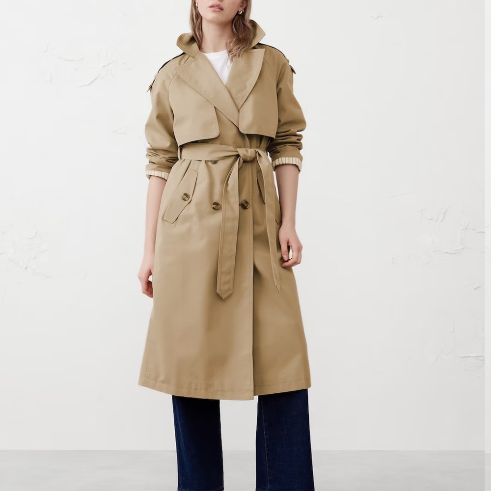 NWT Banana Republic Timeless Trench coat Maverick Tan